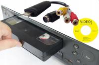 USB video Grabber разорвал с VHS видеокамеры PC кассеты