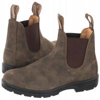 Buty Sztyblety Skórzane Blundstone 585 Rustic Brown Brązowe