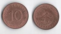 BOLIWIA 1972 10 CENTAVOS