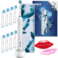 Szczoteczka Elektryczna do Zębów Oral-B Pro 1750 Design Biała Etui +Dodatki