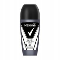 REXONA DEZODORANT MEN ROLL-ON 50ML INVISIBLE BLACK