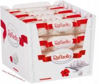 Raffaello Chrupiący wafel z kokosem i całym migdałem w środku 16 x 40 g