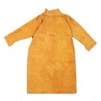 Odporny na zużycie, ognioodporny, spawalniczy fartuch ze skóry bydlęcej,