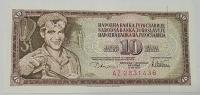 Jugosławia 10 Dinarów 1978 SFRJ banknot kolekcjonerski ciekawy robotnik Z48