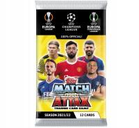 СУМКА TOPPS MATCH ATTAX UEFA 2021/22 12 ШТ