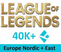 league of legends fresh 10 normali zaliczone smurf konto LOL EUNE 40-50k BE