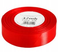 Taśma tasiemka wstążka satynowa atłasowa 25mm/32mb, 100 kolorów do wyboru