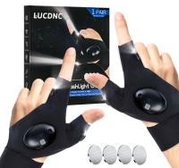 RĘKAWICZKI LED ŚWIETLNE KOMPLET PRAWA I LEWA - ZESTAW 2 SZTUKI