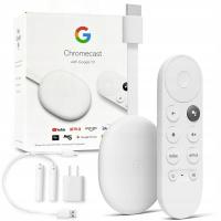 Медиаплеер Google Chromecast 4K с Google TV