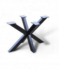 Металлическая ножка для стола / столика паук h40 лофт 40/60