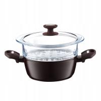 50254 Garnek do gotowania na parze 24 cm Ambition Master pokrywka i 1 wkład
