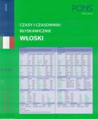 CZASY I CZASOWNIKI BŁYSKAWICZNIE. WŁOSKI PONS PRACA ZBIOROWA