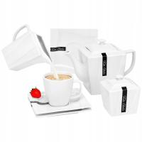 ОБСЛУЖИВАНИЕ ЧАЯ КОФЕ VIVA 17EL ДЛЯ 6 OS ФАРФОРА KPL ДЛЯ КОФЕ ЧАЯ