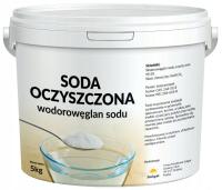 SODA OCZYSZCZONA naturalna WODOROWĘGLAN SODU czysty skład 5kg