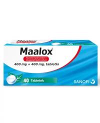 Maalox 400 mg + 400 mg 40 tabletek