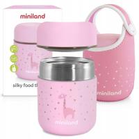 Termos obiadowy Miniland 0,28 l różowy