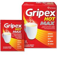 GRIPEX HOT MAX от простуды и гриппа 12сашек
