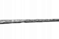 Pręt obijany Fi 8 ozdobnie młotkowany kuty Producent elementów kowalstwo