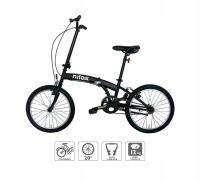 Nilox X0, складной велосипед, колесо 50 см, черный