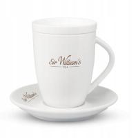 Чашка Sir Williams с крышкой и блюдцем-идеально подходит для чая