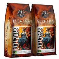 Кофе в зернах Бразилия-CREMA-свежеобжаренный 2x1 кг-Elektra Coffee Roaster