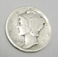 USA dime 1917