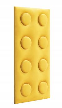 Panel Tapicerowany ścienny klocki dzieci 25x50