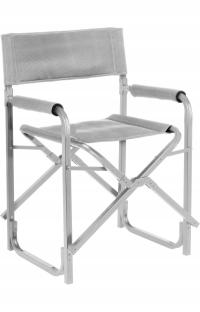Turystyczne krzesło składane reżyserskie Commander Grey - Brunner