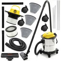 ПРОМЫШЛЕННЫЙ ПЫЛЕСОС 20Л КАМИННАЯ ЗОЛА СЕПАРАТОР ФУНКЦИЯ ВЫДУВА