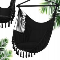 Fotel Wiszący Krzesło BRAZYLIJSKIE Huśtawka Hamak Ogrodowy Na Balkon Boho