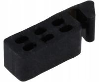 Element dystansowydo piekarnika Amica czarny