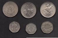 ANGLIA- ZESTAW MONET