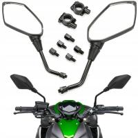 Зеркала для скутера мотоцикла квадроцикла ATV универсальный М8 М10 скобки редукторы