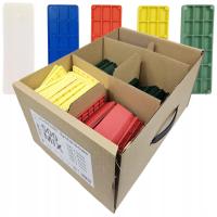 DECKLINE M34500 клинья для остекления прокладки MIX 500шт. 1-5 мм