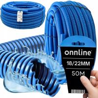 PESZEL DO ZIEMI KABLI RURA KARBOWANA OSŁONOWA ZIEMNA PE-HD 320N 18/22MM 50M