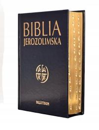 Biblia Jerozolimska złocone brzegi paginacja