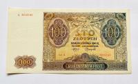 Banknot 100 złotych z 1941 seria A