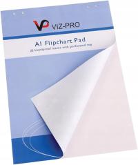 ŚLISKI PAPIER DO FLIPCHART A1 25 ARKUSZY