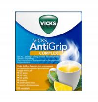 Vicks AntiGrip Complex, cytrynowy, 10 saszetek