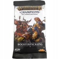 KARTY WARHAMMER AGE OF SIGMAR CHAMPIONS BOOSTERPACKUNG