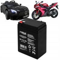 Akumulator żelowy Xtreme 6V 5Ah (wymiar 4Ah) bezobsługowy do alarmu UPS