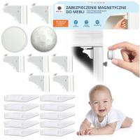 Замок замка мебели шкафа безопасности магнитный для детей 10 ПК