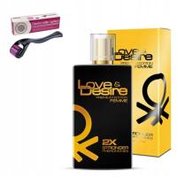 Love & Desire Gold 100 ml feromony dla kobiet + GRATIS