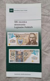 Foldery - 100 rocznica utworzenia Legionów Polskich - w języku polskim