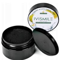 ЛИМОННЫЙ АКТИВИРОВАННЫЙ УГОЛЬ ДЛЯ ОТБЕЛИВАНИЯ ЗУБОВ В ВИДЕ ПОРОШКА-IVISMILE