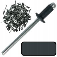 Nity zrywalne Mika 12,00 mm szare RAL 7016 500 szt.