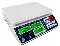 WAGA SKLEPOWA Z LEGALIZACJĄ DO 30KG KALKULACYJNA DO SKLEPU DUŻA SZALKA