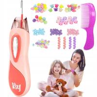 ZAPLATACZ WARKOCZÓW MASZYNKA DO OZDOB DO WŁOSÓW ZESTAW FRYZJERSKI DIY