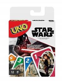 UNO Star Wars Gra Karciana Zestaw 112 Kart Karty Do Gry Rodzinna Imprezowa