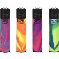 4 x газовая зажигалка Clipper Nebula Mix вся коллекция